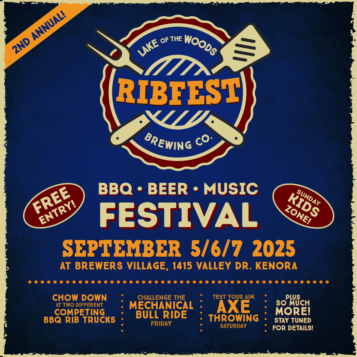 Lotw Ribfest Lake of the Woods Brewing Company RIB FEST 2025 - Lake of the Woods ...